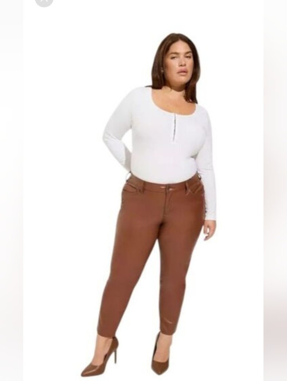 Torrid Skinny Faux Leather High-rise Pant